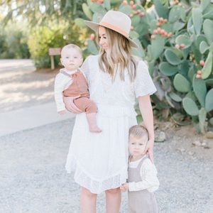 Anthropologie Ranna Gill white dress